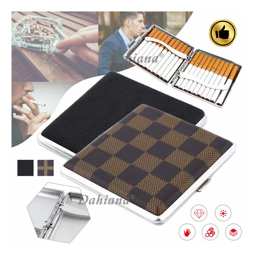 Porta Cigarros De Lujo Hombre Mujer Cigarrera Elegante