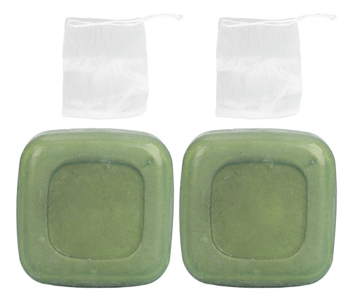 Jabón De Árbol De Té Y Algas, 2 Unidades, Equilibra El Aceit