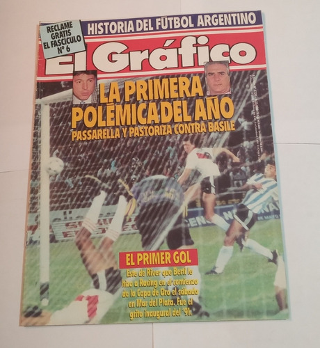 El Grafico 3720 River 1 Racing 0 Año 1991