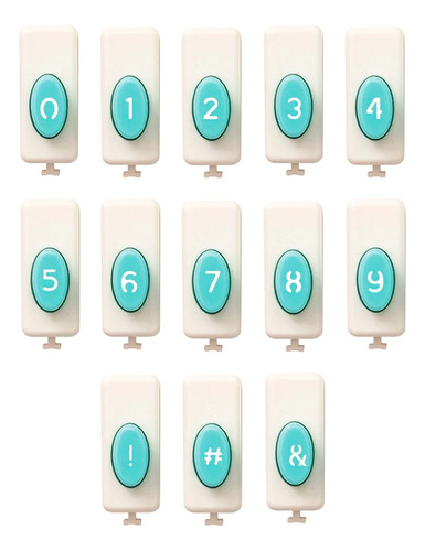 We R - Number And Symbol Punches - Ferramenta Para Perfurar 