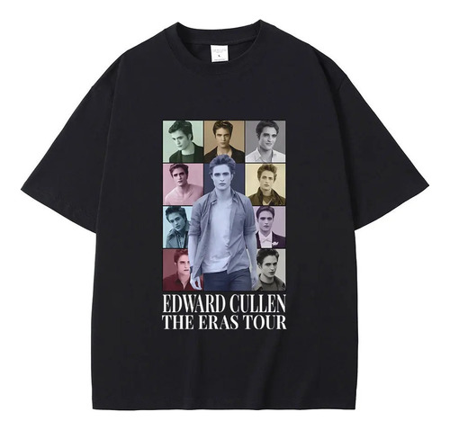 Rt Camiseta Algodón Con Estampado Edward Cullen