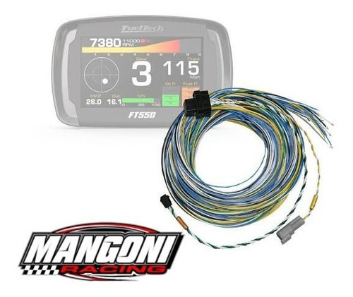 Imagem 4 de 6 de Ft550 Fueltech Modulo De Injeção Com Chicote De 3 Mts