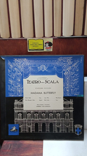 Lp - Acetato - Madama Butterfly - Puccini - Opera - 1955