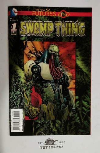 Comic Ingles Dc Swamp Thing Future End Portada 3d Lenticular