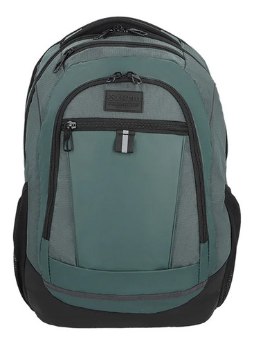 Mochila X Trem Backpack Brooklyn 326 Porta Notebook Color Verde