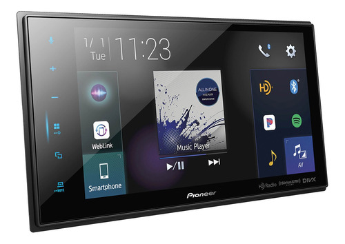 Stereo Pantalla 8 Tactil Pioneer Gps Waze Apple Android 8250