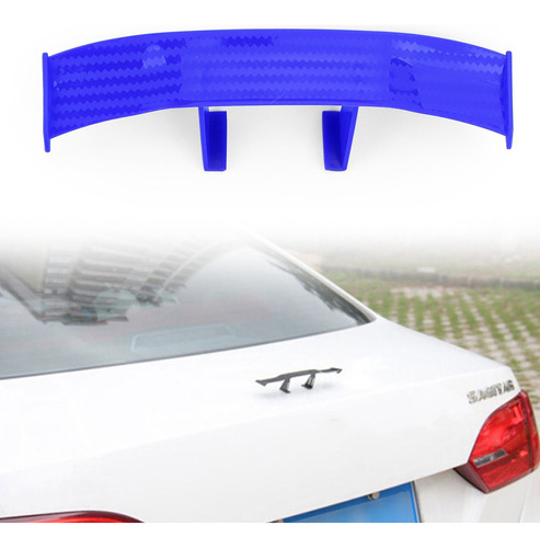 Alerón Alerón Automático Universal Minispoiler Wing Azul.
