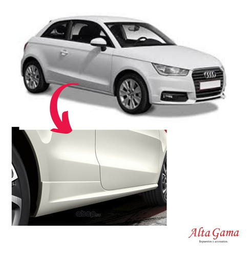 Juego De Molduras Laterales Original Audi A1 2011 -2018