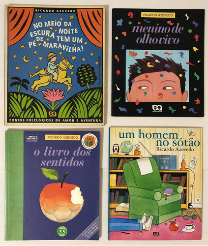 Ricardo Azevedo 2 Livros Clássicos Literatura Infantil
