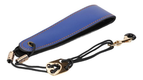 Correa De Saxofón De Saxofón Ajustable Ergonómico Azul