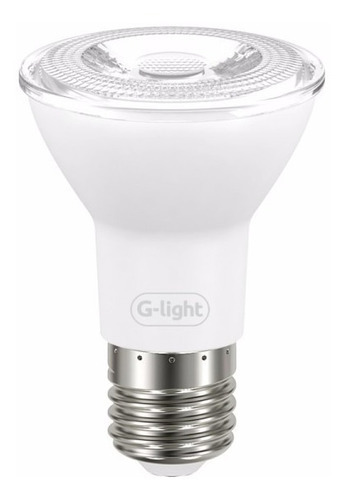 5 Lampada Led E27 G-light 7w 2700k Autovolt Branca Quente Cor da luz Branco Quente 3000K Auto Volt 100-240v