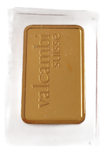 Moneda Lingotito 2,5 Gramos Oro Fino 999,9 Suizo Valcambi