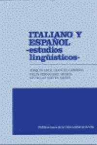 Italiano Y Español. Estudios Lingui - Sin Autor