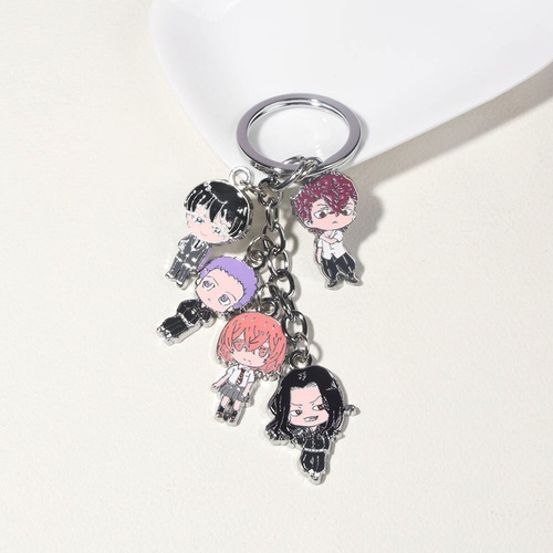 Llavero Baji, Mitsuya, Hinata, Naoto, Akkun | Tokio Revenger