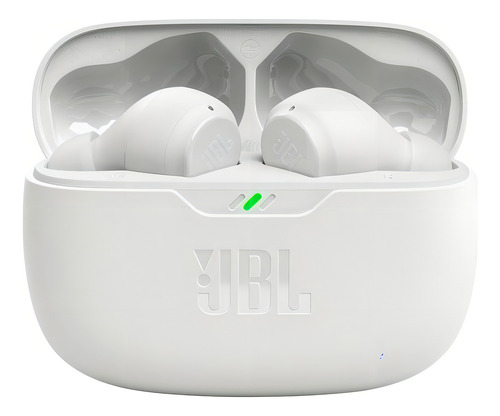 Audífonos Inalámbricos Bluetooth Jbl Wave Beam Blancos Color