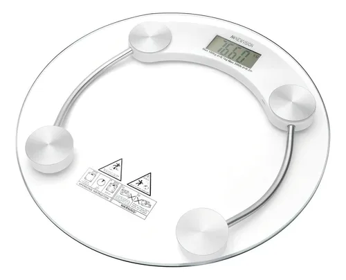 Balanza Digital De Baño Personas Corporal Pies 180kg Slim