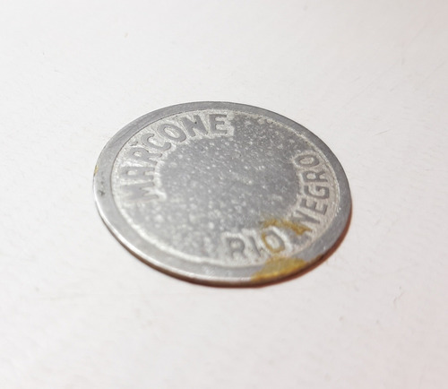 Imagen 2 de 3 de Antigua Ficha Esquila Token Marcone Rio Negro Ro 1020