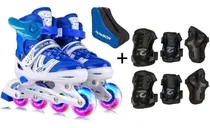 Comprar Rollers Luces Led Extensibles Niñas Niños Chasis Metal Luz