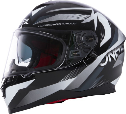 Casco Oneal Challenger Exo Doble Visor Moto Negro/blanco 