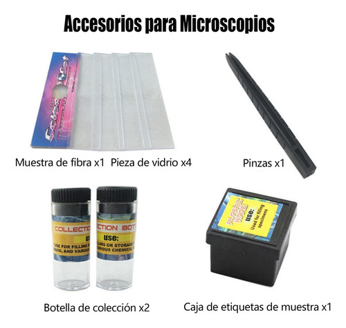 Microscopio Para Niños Discovery, Microscopio Kit 100-1200x