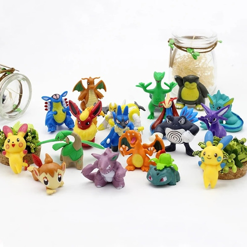 Figuras Pokémon X 24 Unidades