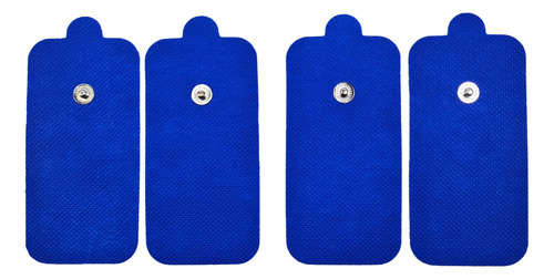 SensaMed - Set de 12 Electrodos Parches Pads Almohadilla 5x5 10x5 Broche 3.5mm Tens Ems Fisioterapia