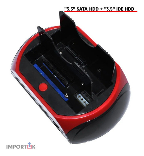 . Dock Disco Duro 2.5 3.5 Sata Multilector Memorias Backup