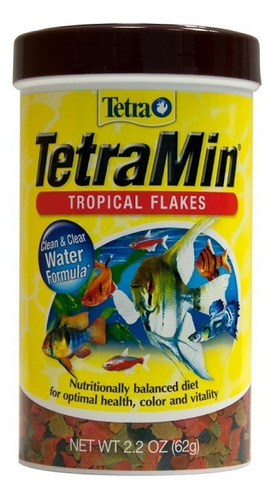 Tetra Min Escamas 62gr Peces Tropicales Escalares Polypteram