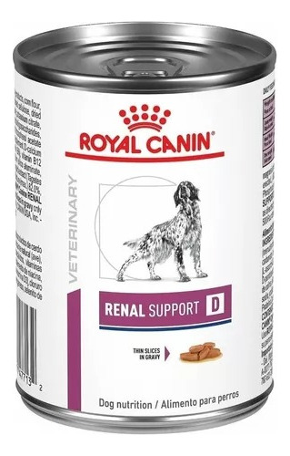 Pack 24 Latas Royal Canin Renal Support D En Lata De 370g 