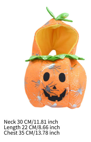 Disfraz De Calabaza Para Perro, Accesorio Original Para