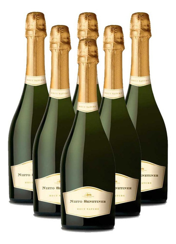 Espumante Nieto Senetiner Brut Nature X6 