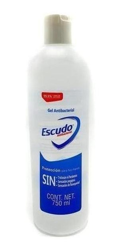 Botella Gel Antibacterial Escudo 750ml