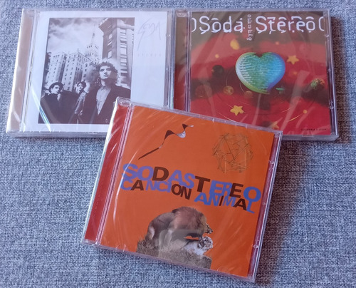 3 Cds Soda Stereo - Doble Vida, Cancion Y Dynamo Nuevos