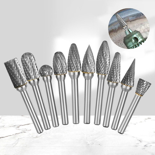 Juego De Brocas Rotativas De Doble Corte Para Carpintería