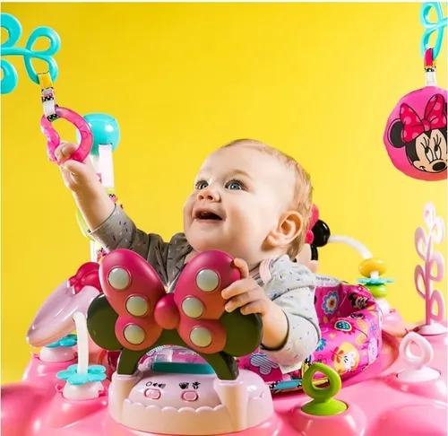 Gimnasio Saltador Bebe Disney Minnie Mouse Peekaboo Jumper