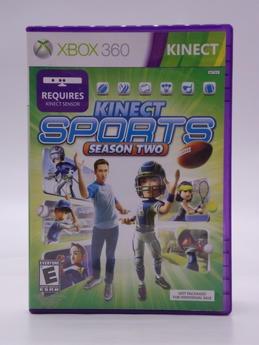 Kinect Sports Season Two Xbox 360 Original Mídia Física