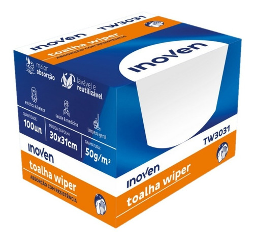 Inoven Tw3031 branco 100 unidades