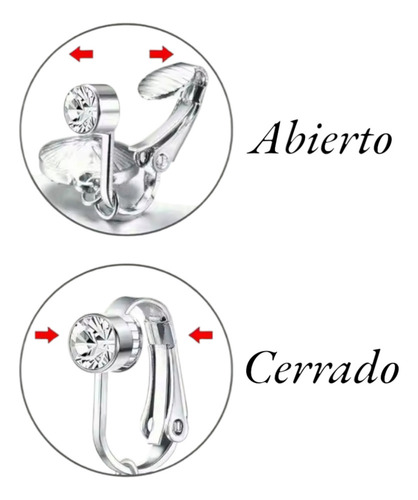 V Piercing Falso Sin Perforación Ombligo Persing Arete