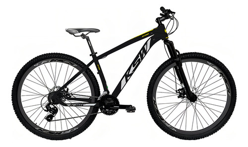 Bicicleta Aro 29 Xlt 400 - 27v Shimano Disco Hidr Cor Preto com Branco e Vermelho Tamanho do quadro 21