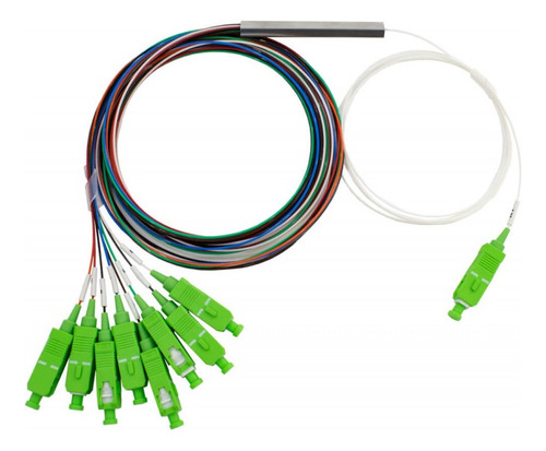 Cable Fibra Optica De 1 A 8 Tipo Splitter
