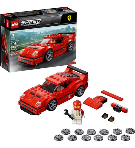 Kit De Construcción Lego Speed Champions 75890 , Ferrari F40