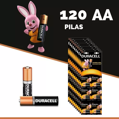 Pilas Aaa O Aa Duracell X 120 Unds. Pilas Alkalinas