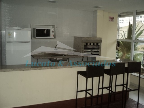 Imagem 6 de 20 de Apartamento Para Venda Na Vila Caiçara Em Praia Grande Sp, 02 Dormitórios Sendo 01 Suite, Sala Com Sacada Gourmet Envidraçada, Cozinha, Area De Serviç - Ap02290 - 69308423