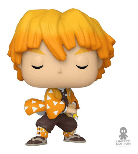 Imagen 2 de 4 de Figura De Acción Demon Slayer Zenitsu Agatsuma De Funko Pop!