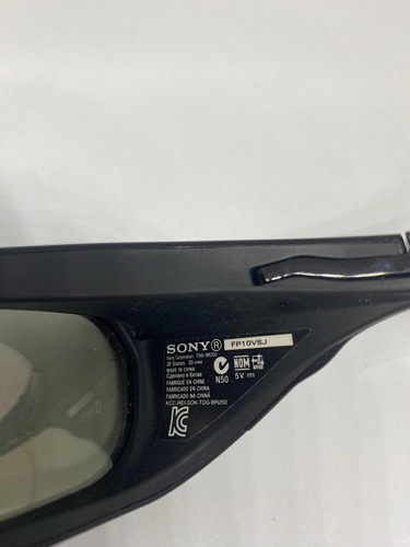 Lente 3d Sony Bravía Usb Caja Abierta Ve Fotos Descripción