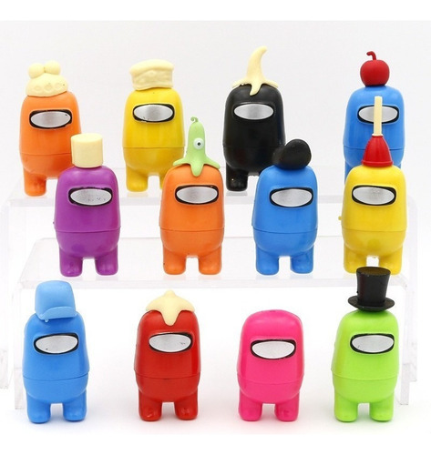 Paquete De 12 Figuras Juguetes Entre Nosotros