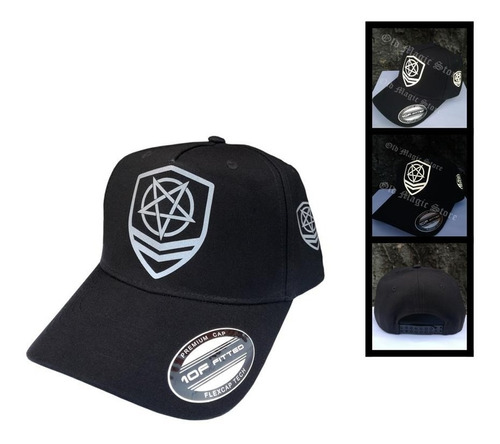 Gorra Cachucha Clásica Premium Diseño Reflectivo Pentagrama