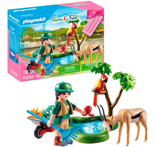 Playmobil Family Fun 70295 Conjunto Zoo