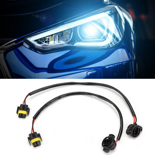 H16 5202 Macho A Hembra H11 Conector Pigtail Faro Antiniebla