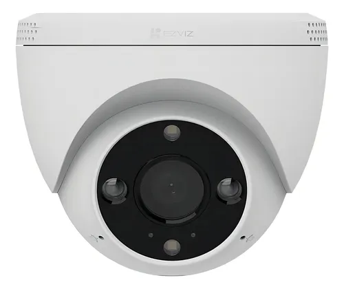 Cámara Seguridad De Exteriores H4 2k Ezviz Noche A Color Color Blanco